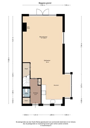 Floorplan - Opaline 21, 4142 RH Leerdam